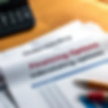 Understanding Financing Options Financial documents and calculators for financing a building
