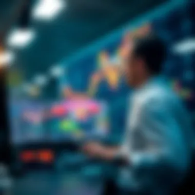 Visual representation of potential risks in after-hours trading