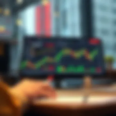 Strategic chart showcasing trading decisions and outcomes