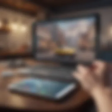 Applications of Augmented Reality Illustration demonstrating applications of augmented reality in various sectors
