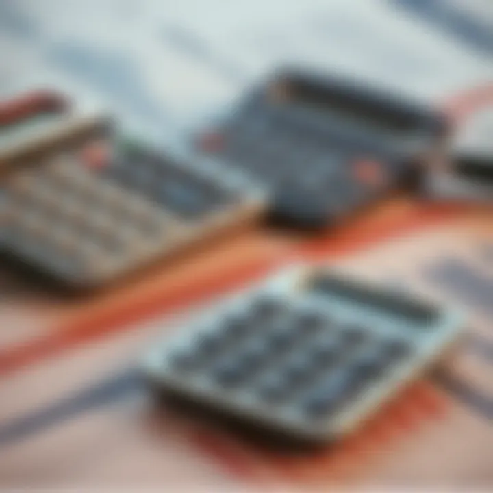 Investment Strategies for CDs A calculator and financial documents representing investment strategies