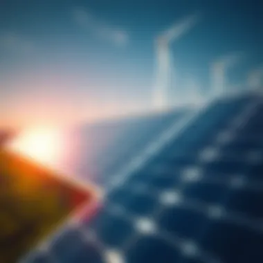 Innovations in Solar Panel Technology A futuristic depiction of solar panel innovations