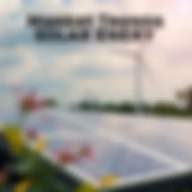 Market Trends in Solar Energy An infographic illustrating market trends in the solar energy sector