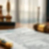 Legal document symbolizing power of attorney