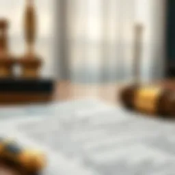 Legal document symbolizing power of attorney