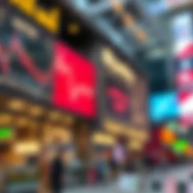 Market Trends Impacting the Dow Jones Visual representation of market trends affecting the Dow Jones