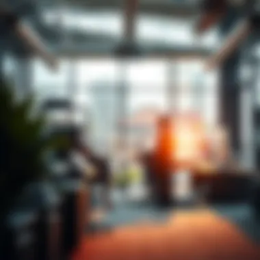 Operational Strategy Environment An office environment representing operational strategies