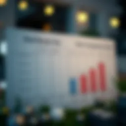 A comparative chart of real estate fees