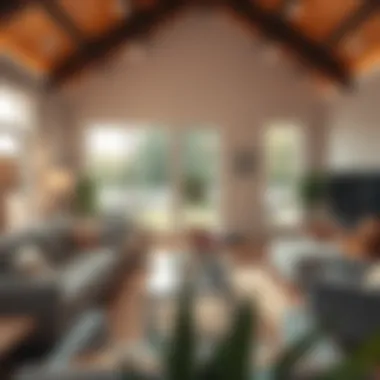 Welcome to Your First Home An inviting living room showcasing the potential of owning a first home