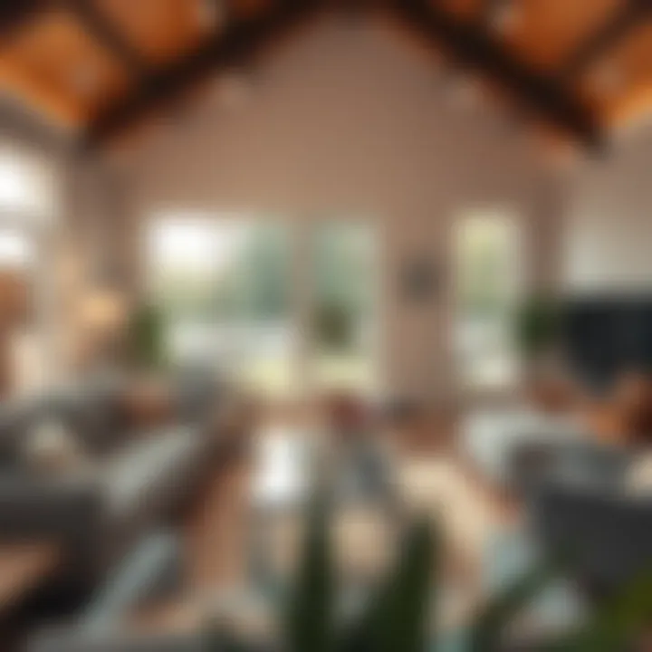 Welcome to Your First Home An inviting living room showcasing the potential of owning a first home