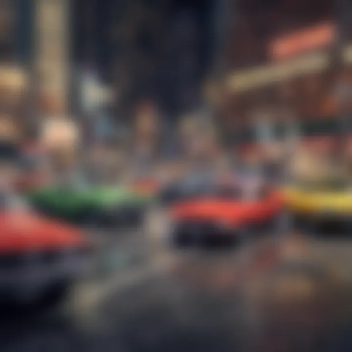Infographic on types of car loans available