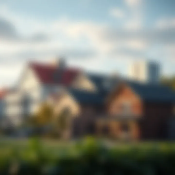 Diverse Property Types in Real Estate A diverse range of property types highlighting the variety in real estate.
