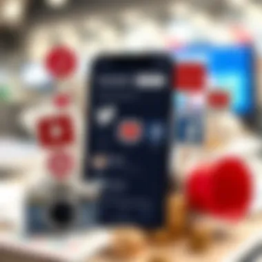 Visual representation of revenue sources on Facebook