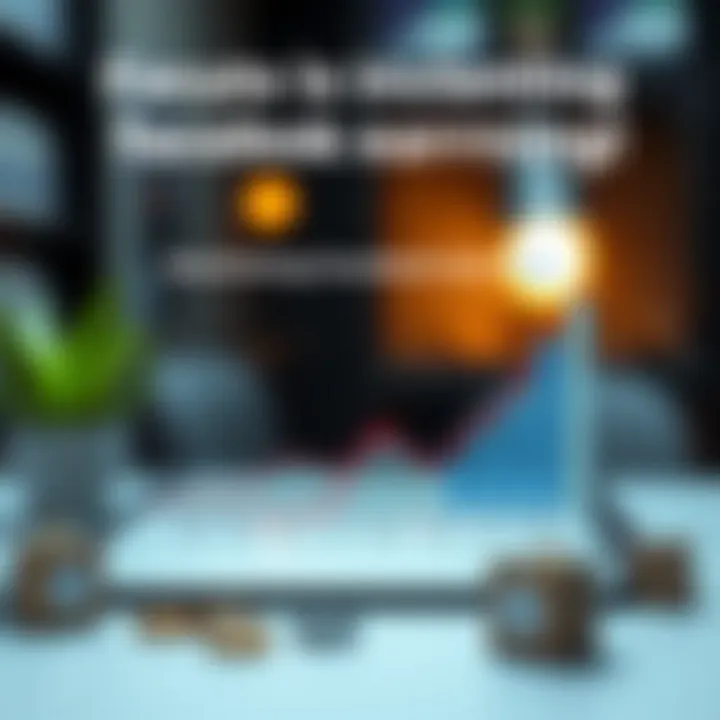 Graph illustrating factors influencing Facebook earnings