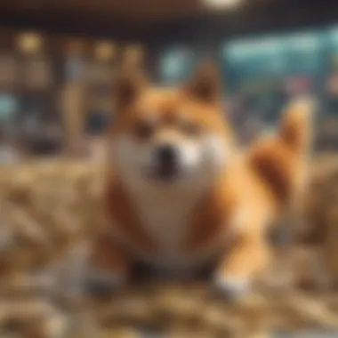 Visual representation of Shiba Inu's volatility and market behavior