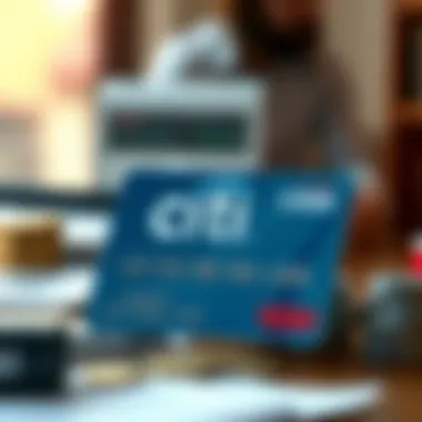 Strategic Financial Planning with Credit Cards Financial strategy illustration