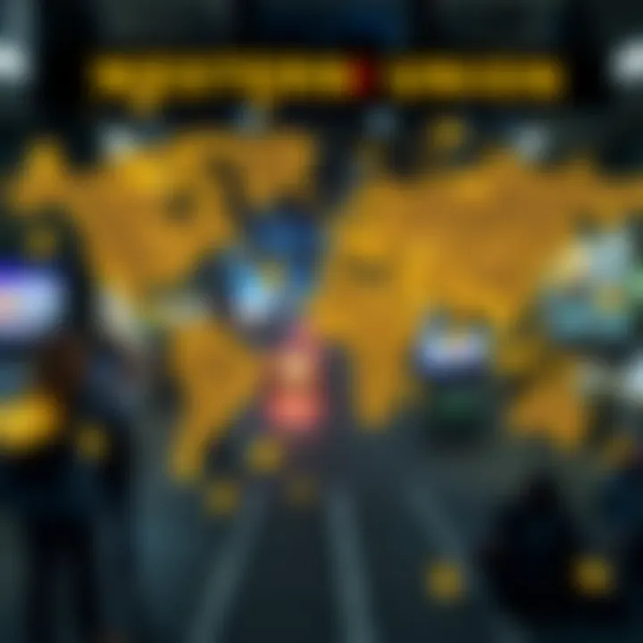 Global Reach of Money Transfers Visual representation of global money transfer