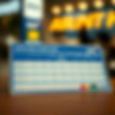 Comparing Airline Mile Credit Cards A comparison chart of different airline mile credit cards