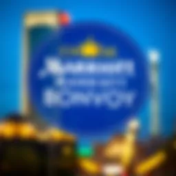 Chase Marriott Bonvoy logo with rewards theme