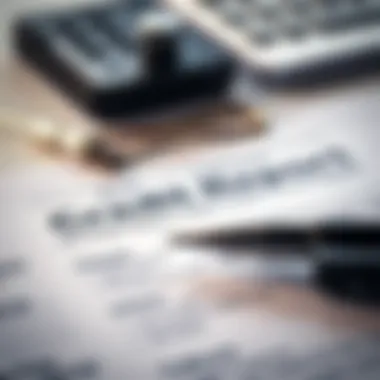 Key Elements of a Credit Report A close-up of a credit report document with key highlights