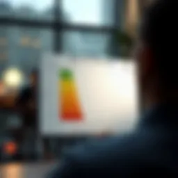 A modern credit score chart illustrating various credit ranges