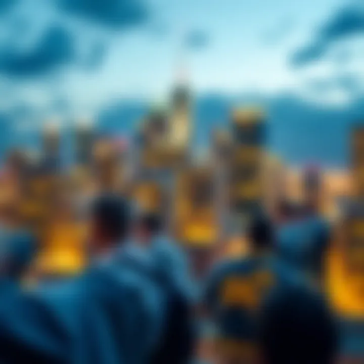 Visual representation of modern wealth management trends