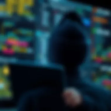 Conceptual image illustrating personal information security