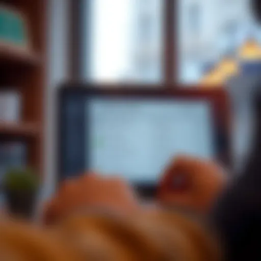 Digital interface showing online money transfer options