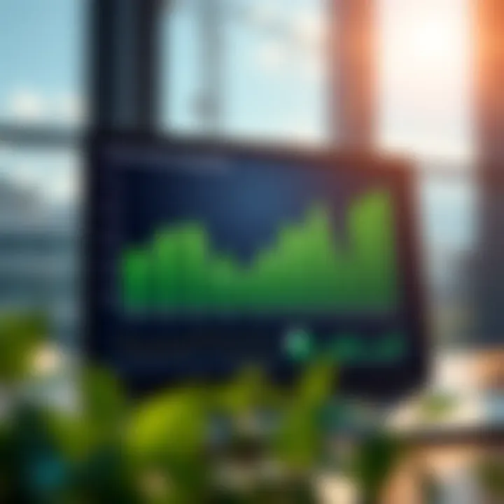 Performance Metrics of Green Energy Funds Graph showcasing performance metrics of green funds