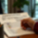 Representation of credit report analysis