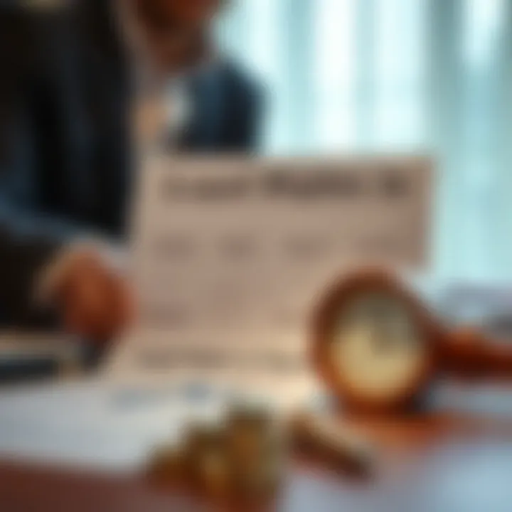 Diagram showing legal rights related to credit reporting