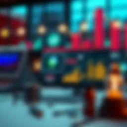 Visual representation of digital marketing strategies