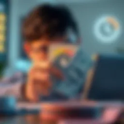 Digital representation of credit score improvement