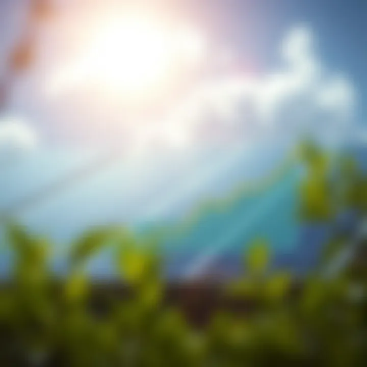 Projected Energy Savings Through Solar Investment Graph showing energy savings over time