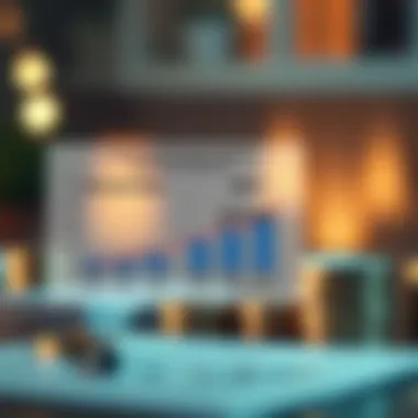 A chart displaying interest rate savings from extra payments on a mortgage