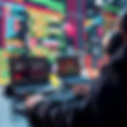 Graphical representation of cybersecurity threats