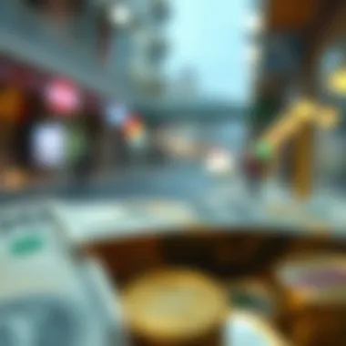 Impact of Currency Fluctuations Illustration of fluctuating currency rates