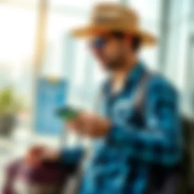 Strategic Trip Planning Using Travel Rewards A traveler planning a trip with credit card options