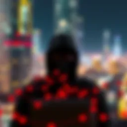 Visual representation of cyber risks in data environments