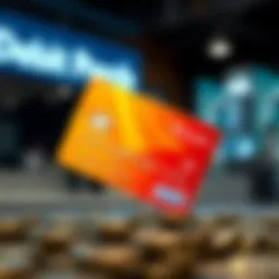 A graphic representation of debit card compatibility