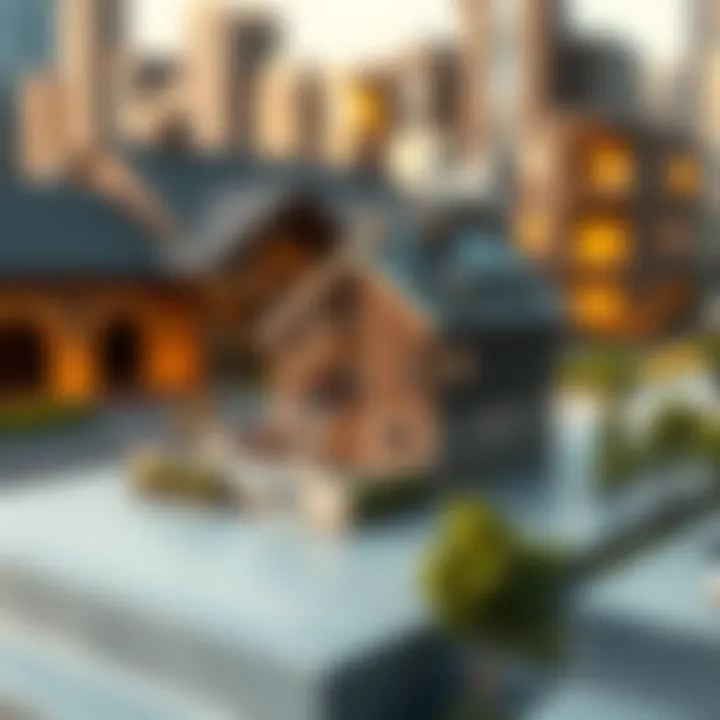 Visual representation of the real estate crowdfunding model