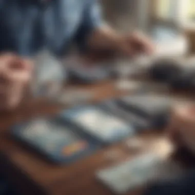 Effective Budgeting Strategies Illustration of budgeting techniques to manage credit card debt