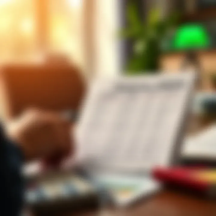 Illustration of effective financial planning with amortization schedules