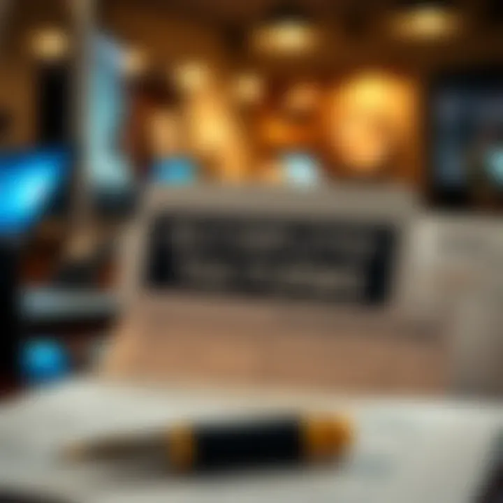 Essential Self-Employed Tax Forms Visual representation of essential self-employed tax forms