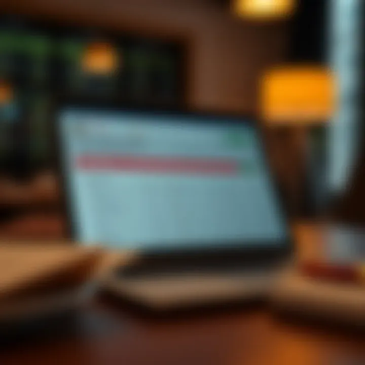 Tax Credit Overview Laptop displaying tax credit information