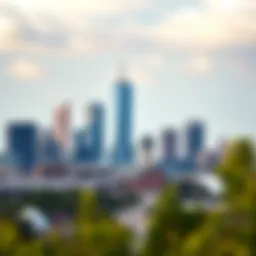 Texas skyline representing economic growth