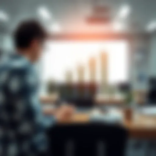 Visualization of productivity metrics