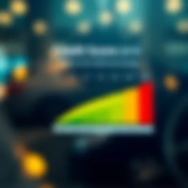 Credit Score Range Overview Visual representation of credit score range